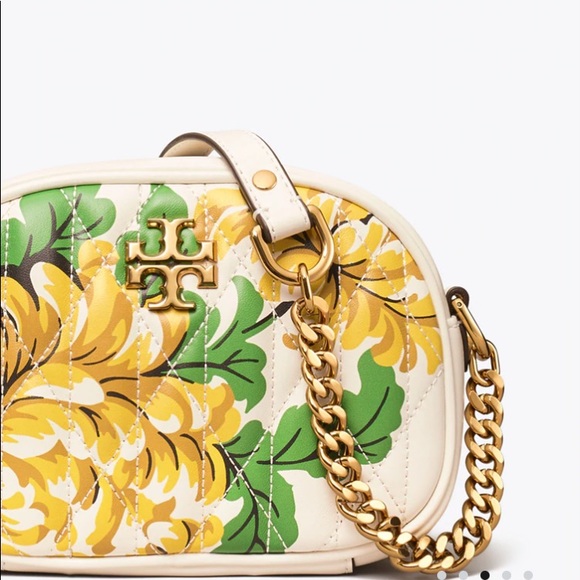Tory Burch Handbags - HOST PICK Floral quilted Tory Burch bag